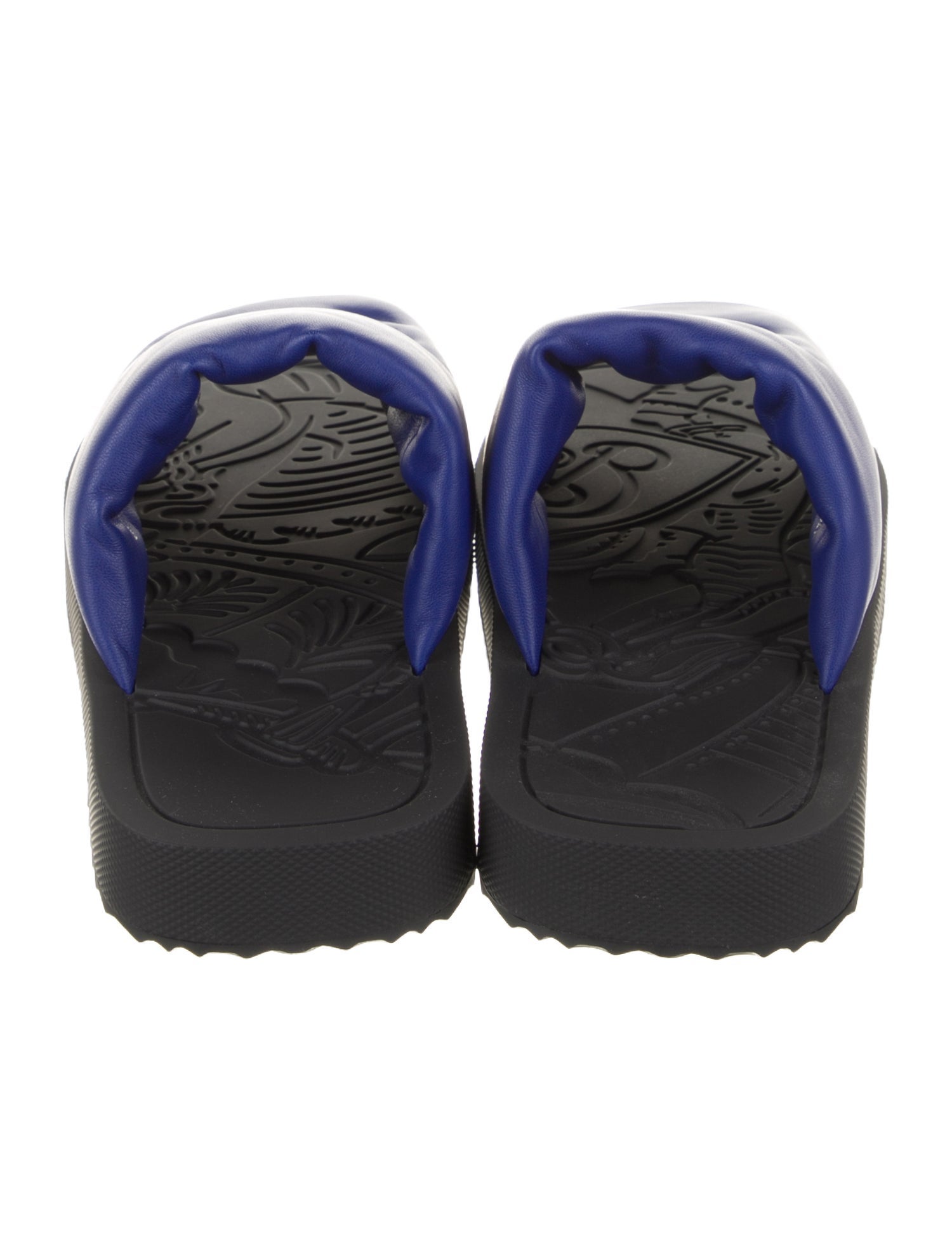 Burberry Leather Slides